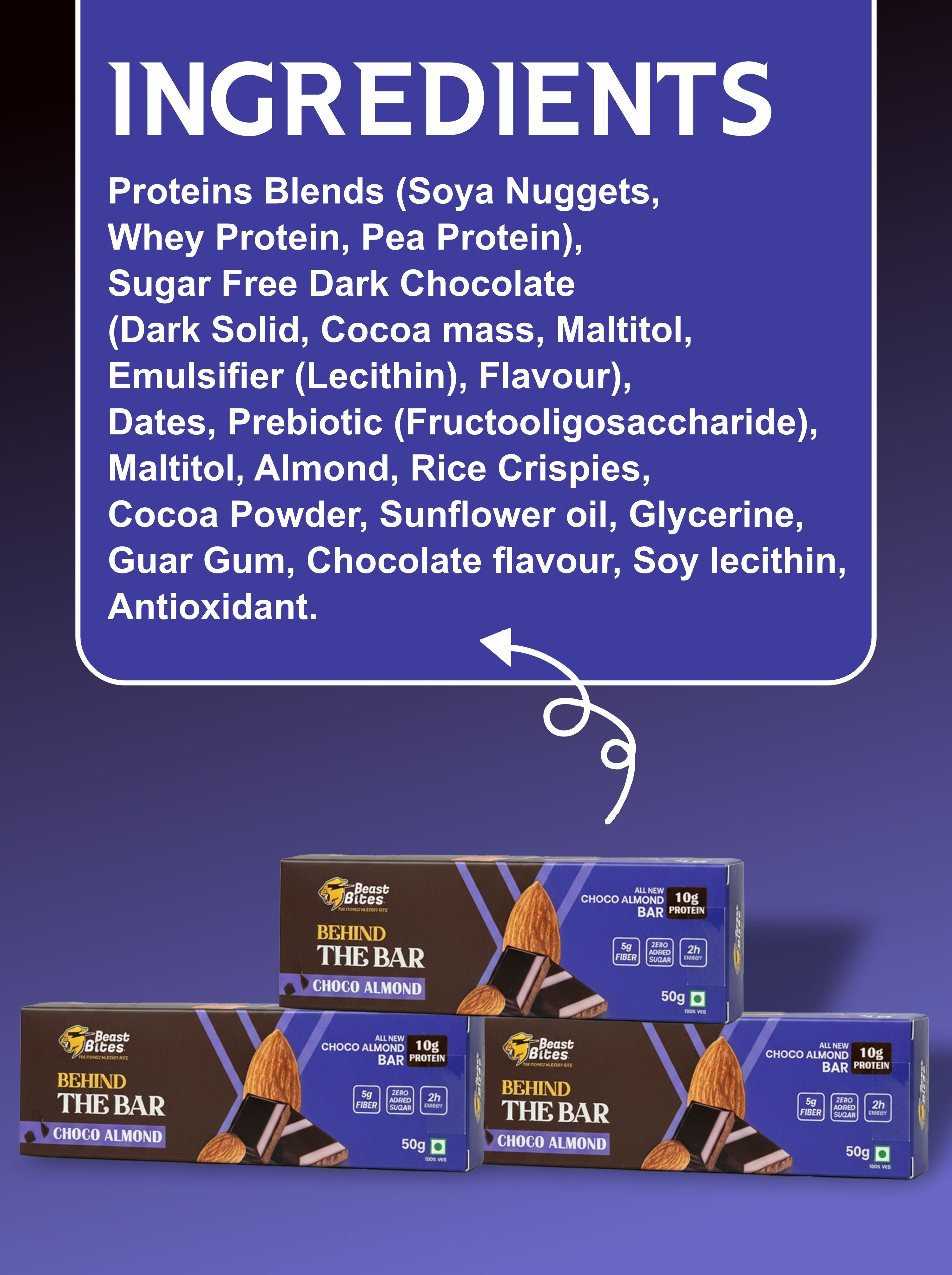 Beast Bites 10g Protein Bars Variety Pack - Each Flavor 2 Bars
