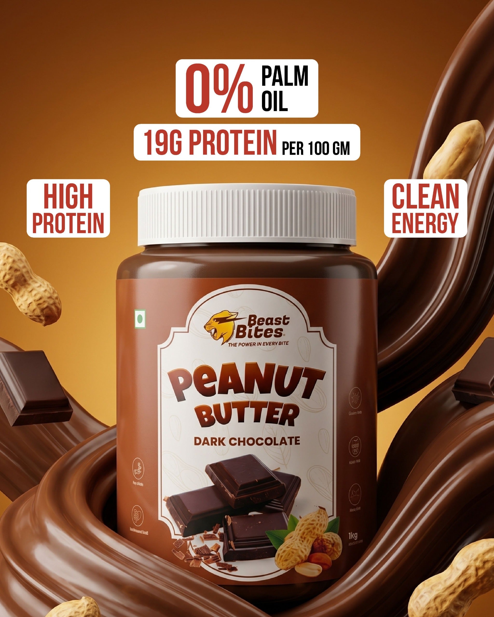 Beast Bites High Protein Chocolate Peanut Butter